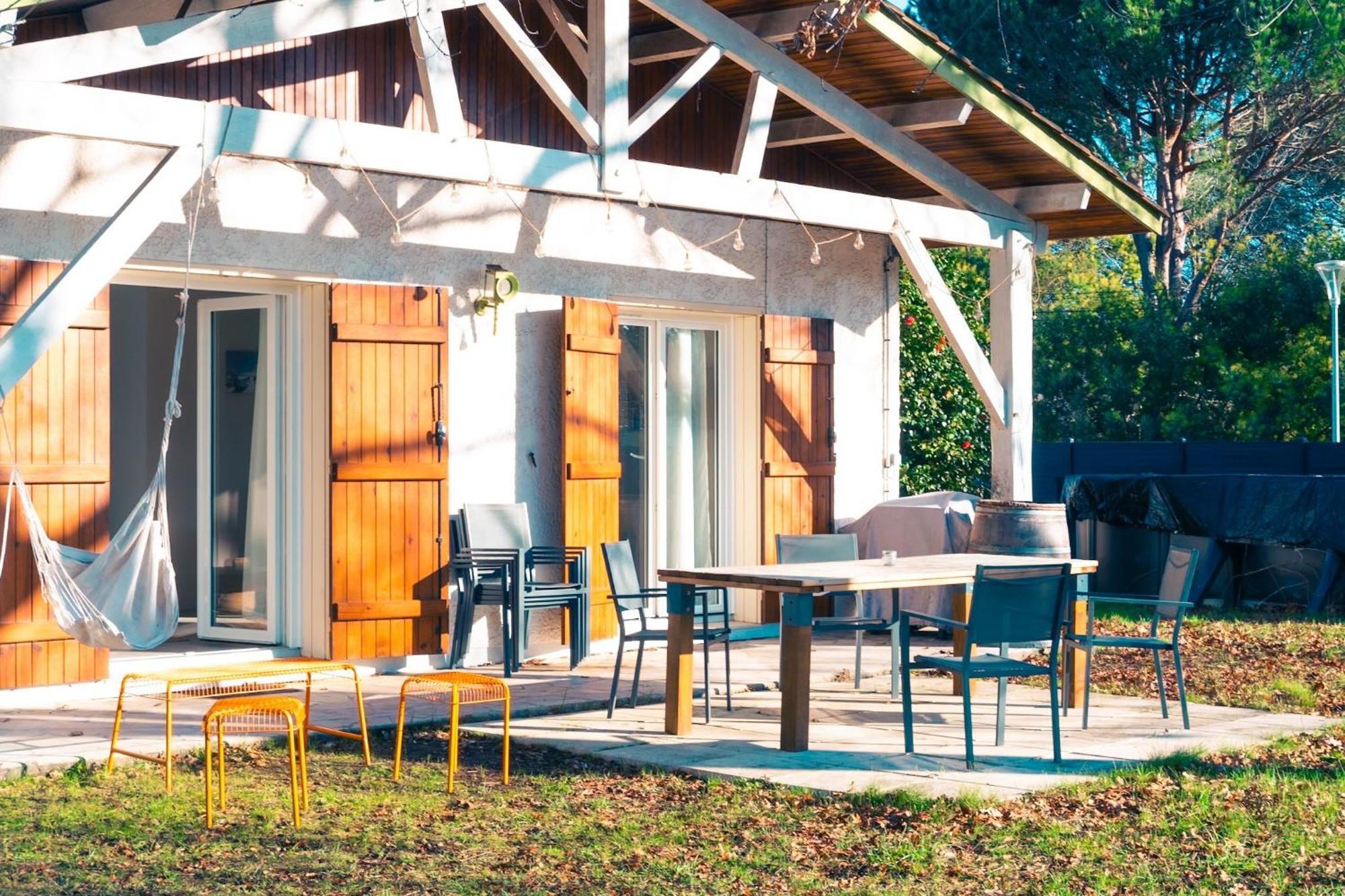 Villa Au Calme Avec Piscine, Grand Jardin Et Studio Independant Andernos-les-Bains Exteriér fotografie
